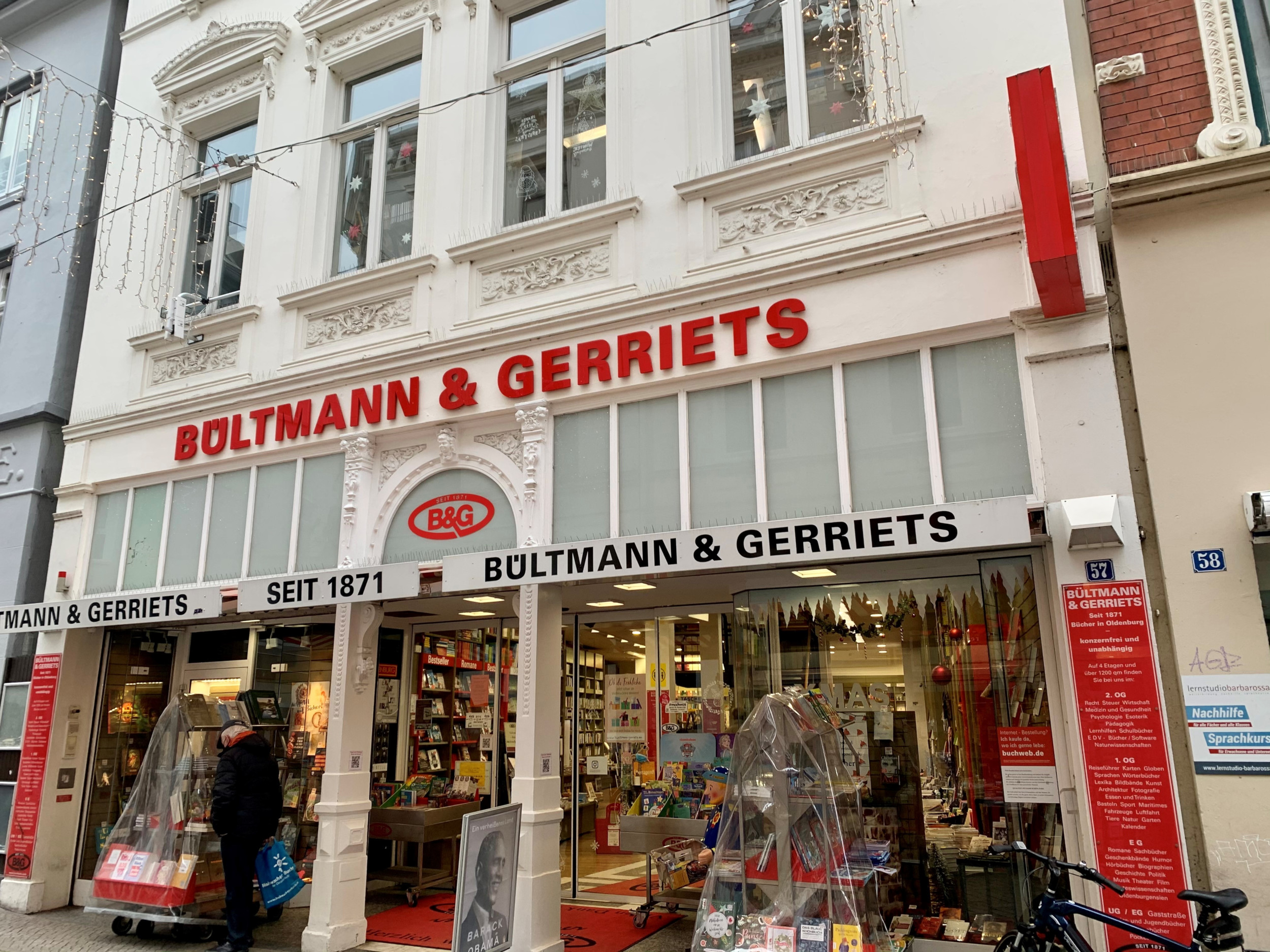 Buchhandlung Bültmann & Gerriets I Oldenburg Tourismus